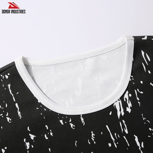 Survêtement d'été décontracté Slim Fit T-shirts à manches courtes et pantalons courts Ensemble de vêtements de sport respirants Taille Plus dans le prix - Product Image 5