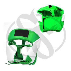 Protège-tête de boxe professionnel sur mesure de haute qualité avec cuir PU ABS - Product Image 2