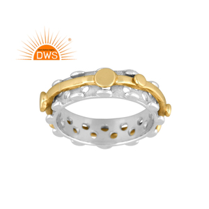 Bague en argent sterling pour femme, unisexe, design fait main, pour femme, cadeau pour elle - Product Image 1