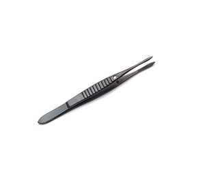 Moorfield Forceps, 11 cm with Black <b>Titanium</b> Coating - Product Image 1