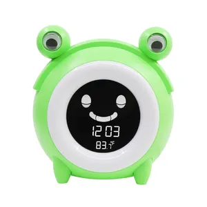 K703 Jam Alarm Anak Kartun Ok untuk Bangun Gro Lucu Latihan Tidur Belajar Anak-anak