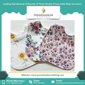 Baberos de calidad de exportación, embalaje personalizado, Bandana de algodón para bebé - Product Image 2