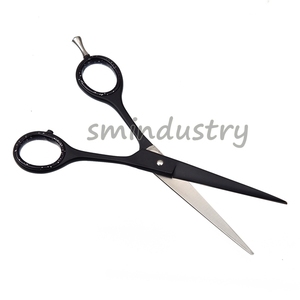 Tijeras profesionales de salón de peluquería, de acero inoxidable, 440C, con reposabrazos ajustable (SC01), venta al por mayor - Product Image 1