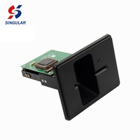 Support de lecteur de carte à puce de contrôle d'accès OEM ISO 7816 de haute qualité avec lecteur de piste 1/2/3 MSR LED, compatible Plug & Play ISO7811/EMV