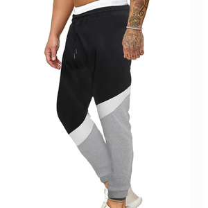 Pantalones de chándal de Jogger de lana básicos estampados informales de invierno para hombre con bolsillos ajustados - Product Image 3