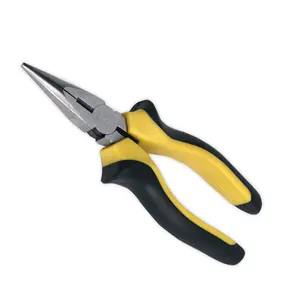 HEAVY DUTY 150 MM CARBON STEEL HAND TOOL LONG NOSE PLIERS