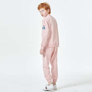 Chándal de lana para niños, conjunto de invierno de alta calidad, ropa de calle, chándal, OEM, venta al por mayor - Product Image 5