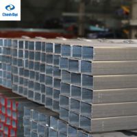 Materiale da Costruzione - Tubo Quadrato in Acciaio Zincato SHS RHS CHS Standard ASTM Saldatura Marca Chinh Dai Steel Vietnam