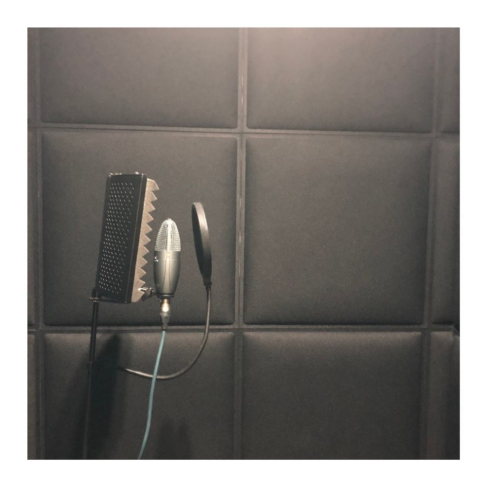 Высококачественная Звукопоглощающая настенная панель для студийной записи и музыкального зала из полиэстера