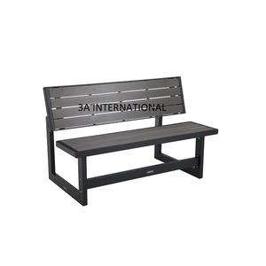 Look royal banc de repos chaise noir finition antique taille Standard banc de patio mobilier d'extérieur banc de jardin - Product Image 5