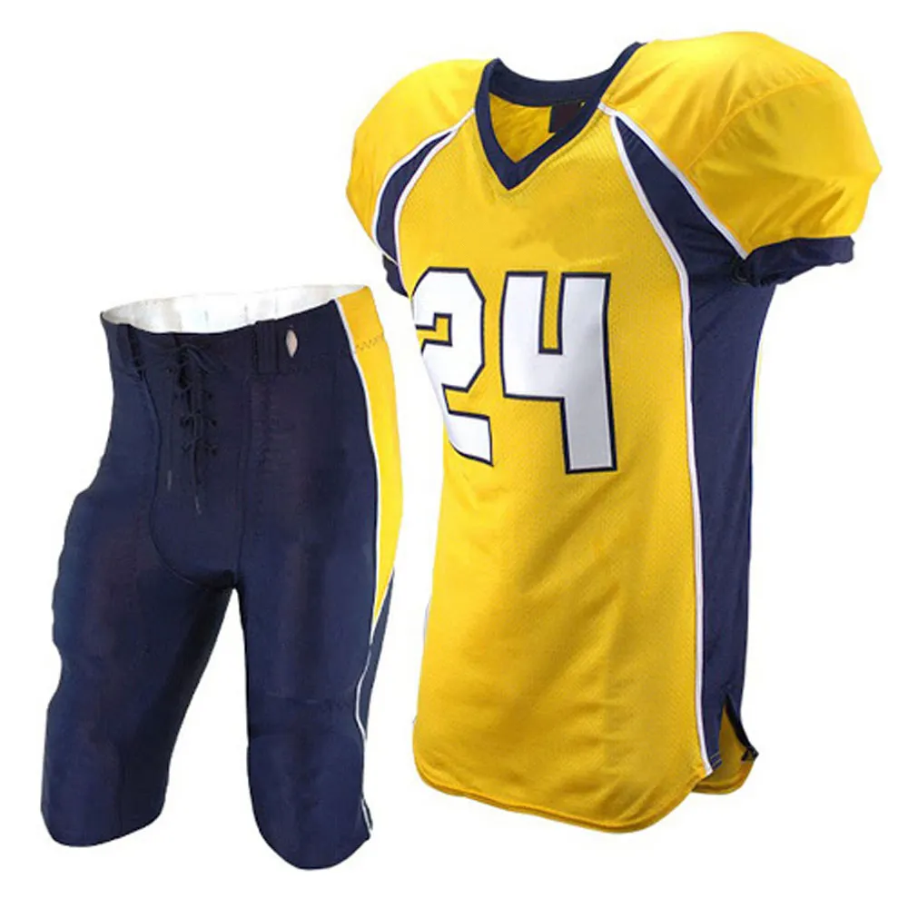Anti acterial american football uniforms high quality sublimation jerseys tackle twill custom