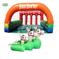 Jeu d'équitation gonflable, pour enfants, de vtt, course de cheval, à vendre, 2019
