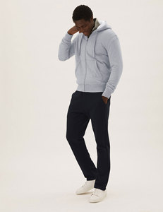 Vente en gros Sweat à capuche en molleton de coton épais pour hommes Logo brodé en chenille personnalisable Style décontracté pour l'hiver - Product Image 2