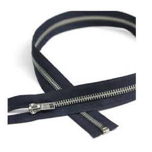 #5 OZL GMA Auto Lock Smooth Open-End Silver Teeth 100mm Nylon/Plastic/Metal Zipper for Home & Garment Use - Product Image 1