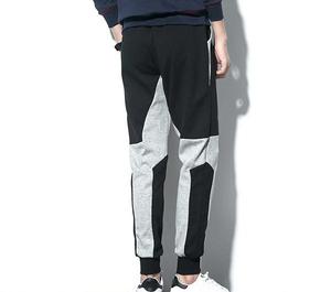 Sporty <b>Slim</b> Fit <b>Joggers</b> for Men with Zipper Pockets Sweat-Resistant & Stretchy Trendy, Soft, Casual Wear Men's Pants & Trousers - Product Image 3