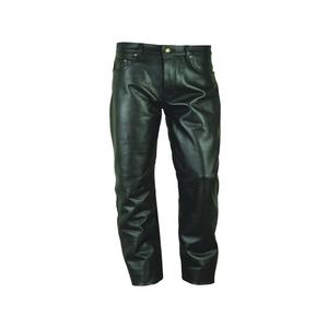 Motorcycle Racing Sportswear Black Long Leather Pants With Protective-Features Winter Plus Size <b>Trousers</b> For Men Women - Product Image 1