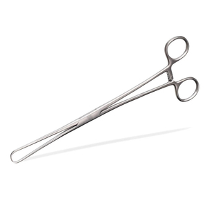 Pinces Luer Vulsellum en acier inoxydable, manuelles, 18 cm, 23 cm, instruments chirurgicaux gynécologiques utérins, finition mate complète, CE - Product Image 2