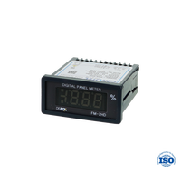 Medidor de Panel Digital CONOTEC FM-2HD, Indicador de Temperatura, Sensor HCPV-220H, Utiliza Corrección de la Humedad Actual