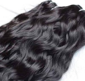 Extensions de cheveux humains de modèle de corps Remy vierges indiens 30 pouces couleur de cheveux naturels droits et ondulés vente entière d'Inde - Product Image 5