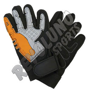 Motocross Dirt Moto Bike Guantes de dedo completo OEM Venta de fábrica Moto Ciclismo Motocicleta Guantes de cuero para montar Transpirable - Product Image 3