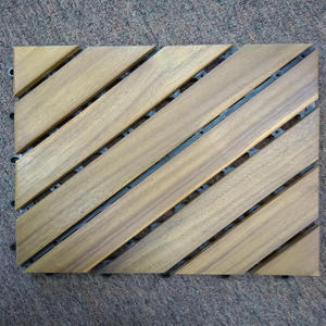 Vietnam Interlocking Outdoor Furniture <b>Plastic</b> Base Acacia Wooden Hardwood Deck <b>Tile</b> - Product Image 6