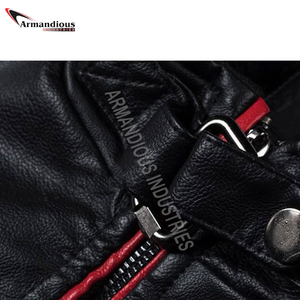 Hot Selling Vintage Riding Biker Motorcycle Leather <b>Jackets</b> <b>Men</b> Winter Custom Coats Hooded <b>Light</b> New Arrival XL Fabric <b>Jacket</b> - Product Image 4