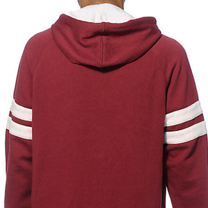 2024 nouveauté hommes de haute qualité personnalisé polaire rayure à capuche Polyester/coton automne saison impression plaine teint Technique - Product Image 5