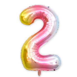 <span class=keywords><strong>Palloncini</strong></span> in Foil da 40, 16 e 32 Pollici per Decorazioni <span class=keywords><strong>di</strong></span> Compleanno, Numeri da 0 a 9, <span class=keywords><strong>Palloncini</strong></span> <span class=keywords><strong>Arcobaleno</strong></span> - Product Image 4