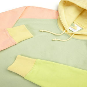 Oversized Light Color Hoodies with Customized logo Printing Front Pockets for <b>Boys</b> - Product Image 6