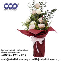 Pembungkus bunga 3D & dekorasi hadiah taman rumah
