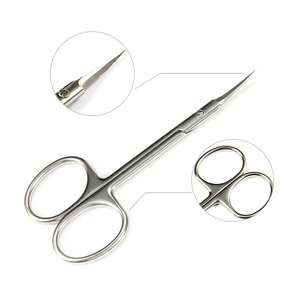 High Quality Stainless Steel Nail <b>Scissors</b> <b>Cuticle</b> <b>Scissors</b> Curved Sharp Beauty Tools For Wholesale Purchase - Product Image 6