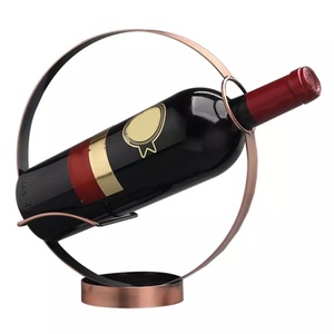 Porte-vin en fer forgé noir, support à vin OEM, Style nordique, 6 bouteilles, en forme personnalisée, à la mode - Product Image 5