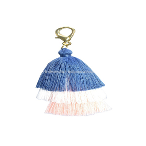 Borla de alta calidad personalizada, bolso decorativo con borlas para llaves - Product Image 1