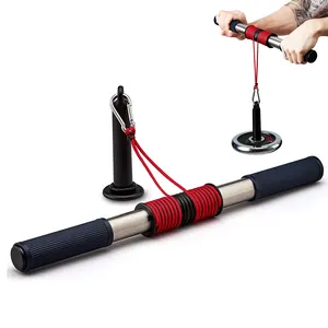 Forearm Roller Blaster, Arm Strength Trainer Fitness Equipment Forearm Roller Weight with Anti-Slip Handle Forearm Strengthener