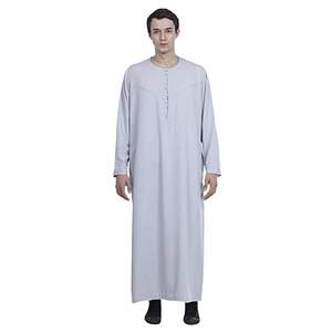 High Quality <b>Thobe</b> <b>Men's</b> Islamic Clothing Daffah Traditional Muslim Clothing Praying Dress <b>Men's</b> <b>Thobe</b> - Product Image 4