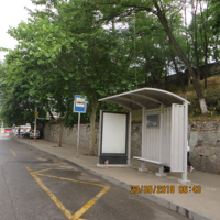 Abri d'arrêt de bus publicitaire MUPI PARYA de marque turque, de haute qualité, rectangulaire, extérieur, certifié ISO, 220V, couleur personnalisée