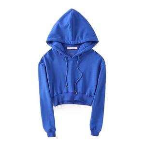 Sudaderas con capucha para mujer, top corto de alta calidad con diseño personalizado, novedad - Product Image 4