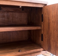 Meuble de rangement moderne en bois massif de haute qualité au design classique, buffet, meuble de maison