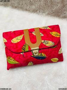 Ikkat bolso de mano de diseñador - Product Image 2