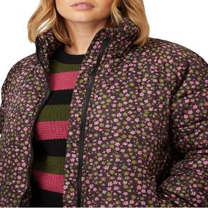Proveedor de Pakistán: Chaquetas Acolchadas Casuales de Invierno para Mujer, Talla XL, con Estampado, Tela Satinada, Relleno de Algodón, Cierre de Cremallera, Tejido Elástico - Product Image 4