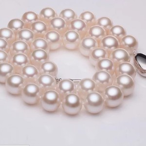 100% Natural South Sea Round Freshwater Pink Aqua <b>Pearl</b> Beads Necklace Simple Design Fashion Jewelry for Women <b>Loose</b> <b>Pearls</b> Bulk - Product Image 2