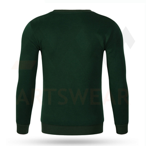 เสื้อสเวตเตอร์สวมหัวคอลูกเรือเล่นกีฬาสำหรับผู้ชายและผู้หญิง,เสื้อกันหนาวกีฬาฟิตเนสว่างเปล่าลำลองสีพื้นโลโก้ตามสั่ง - Product Image 5