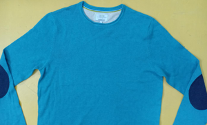 เสื้อผ้าแบรนด์หรูสำหรับผู้ชาย เสื้อแขนยาว คอกลม เสื้อคลุมลำลอง ผ้าฝ้าย สเวตเตอร์ สต็อกล็อตจากบังกลาเทศ - Product Image 2