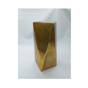 Luxe Mariage Banquet Hôtel Décoration Fleur Vase Fête De Noël Décoration Moderne Style En Aluminium Métal Fleur Vase - Product Image 3