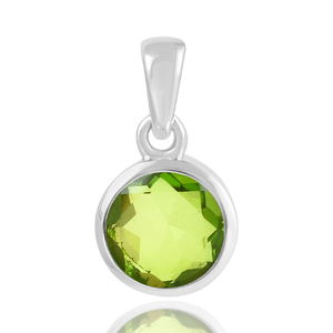 Bijoux fins stock prêt argent sterling 925 pendentif multi pierres précieuses coupe rose prix de gros pas cher - Product Image 6