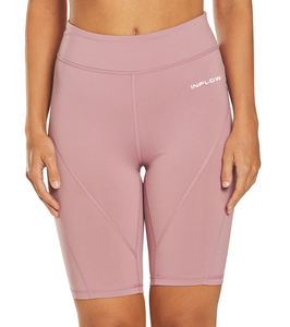 Shorts de yoga pour femmes, taille haute, grande taille, confortables, respirants, séchage rapide, écologiques, imperméables, anti-rides, pour le sport - Product Image 1
