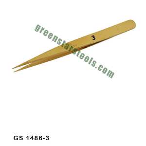 Brass Tweezers AA <b>Jewellery</b> Making Tools - Jewelry Tools - Product Image 1