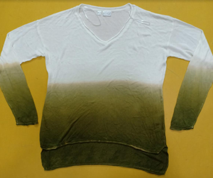 Pull en viscose pour femme, à manches longues, col rond, coupe ajustée, style décontracté et professionnel, pour l'automne, provenant de surplus de production de vêtements de marque, Bangladesh - Product Image 1