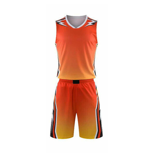 Vêtements de sport personnalisés en Fiber de Polyester, uniforme de basket-ball, maillots brodés, séchage rapide - Product Image 5
