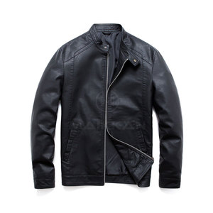 Chaqueta de Cuero para Hombre de Alta Calidad, la Más Popular, Venta Caliente de Invierno, Servicio OEM, Ecológica y Transpirable - Product Image 1